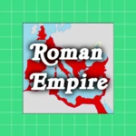 history of roman empire android application logo